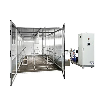 Customized rain test chambers